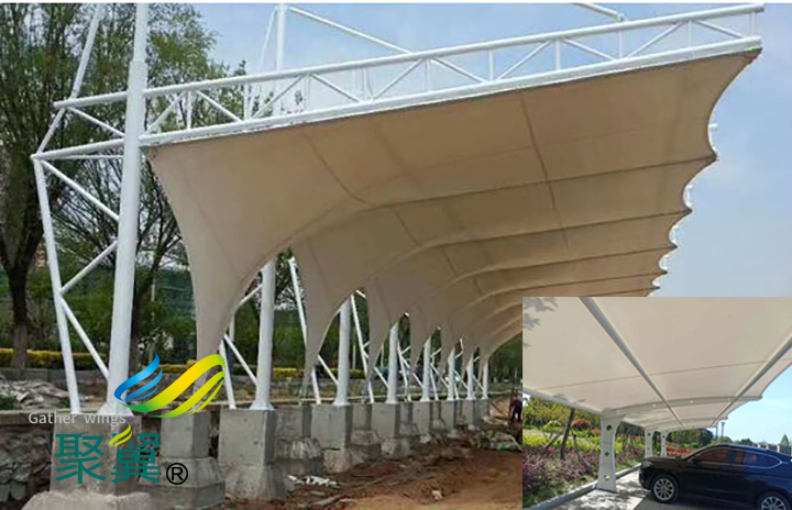膜結(jié)構車棚不同施工方案價格也不同