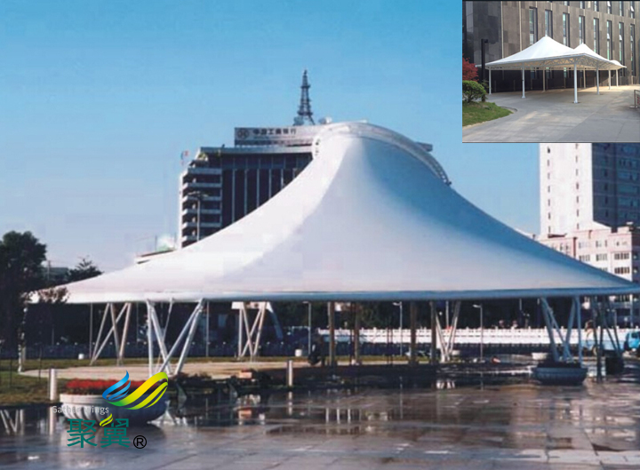 膜結(jié)構車棚造價800元每平|方案設計