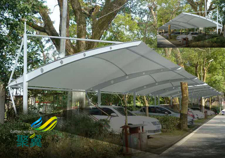 無(wú)錫汽車棚停車棚建造注意事項(xiàng)|膜結(jié)構(gòu)車棚焊接作業(yè)