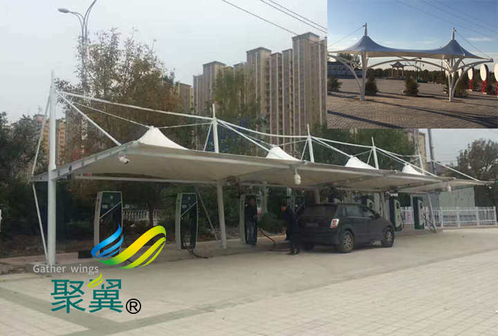 膜結(jié)構(gòu)車棚多少錢一平方|車棚工程選擇要謹(jǐn)慎