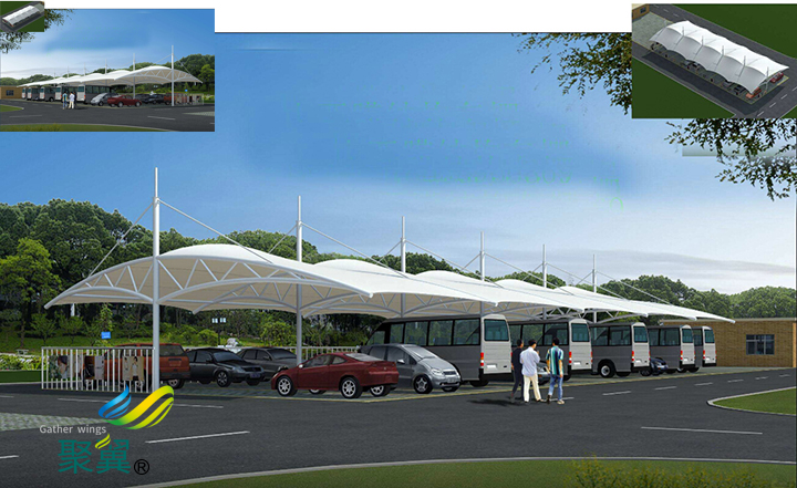 膜結(jié)構(gòu)車棚造型選擇技巧都有哪些