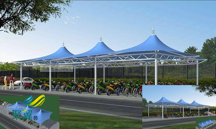 膜結(jié)構(gòu)車棚是如何防銹|有那些車棚防銹措施