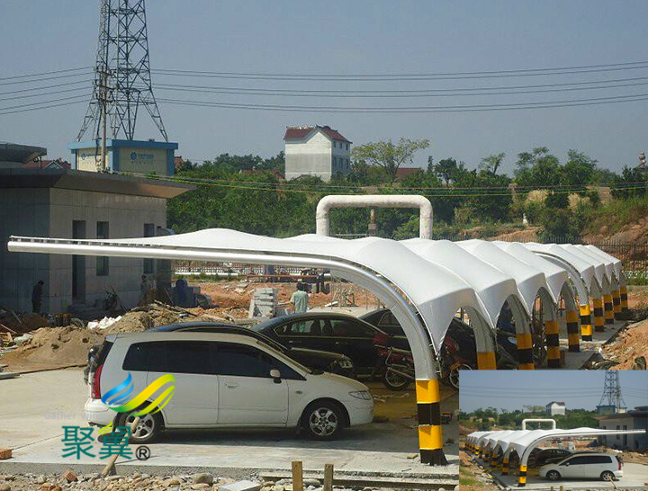 膜結(jié)構(gòu)車棚防銹處理|膜結(jié)構(gòu)公司工程案列