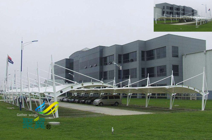  上海膜結構車棚新型建筑|膜結構停車棚制作安裝