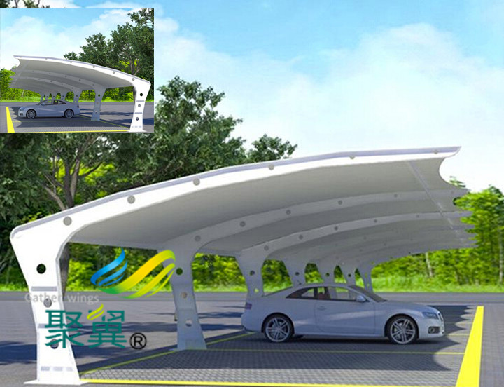 上海膜結(jié)構(gòu)車(chē)棚工程公司哪家好|聚翼遮陽(yáng)