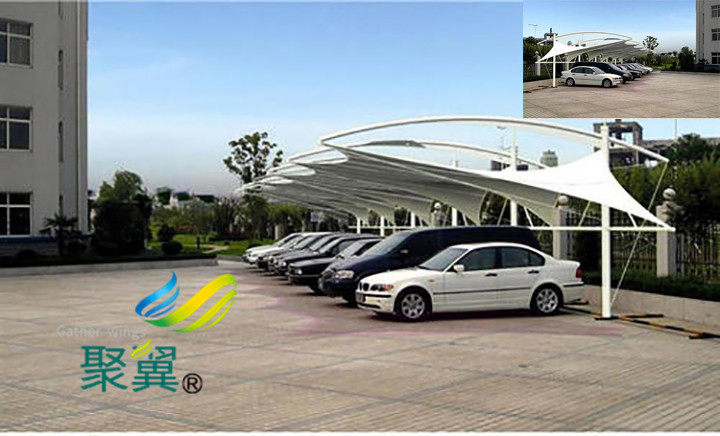 膜結構汽車棚功用優(yōu)勢|膜結構棚