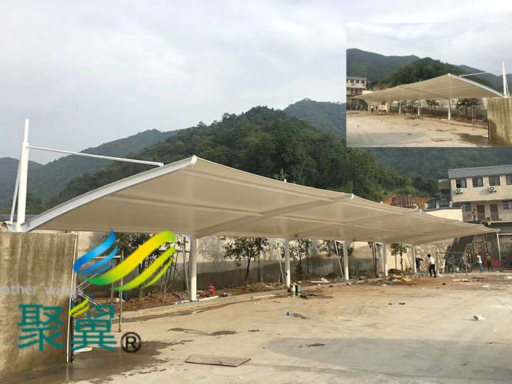  江蘇生產膜結構車棚廠家在哪里找