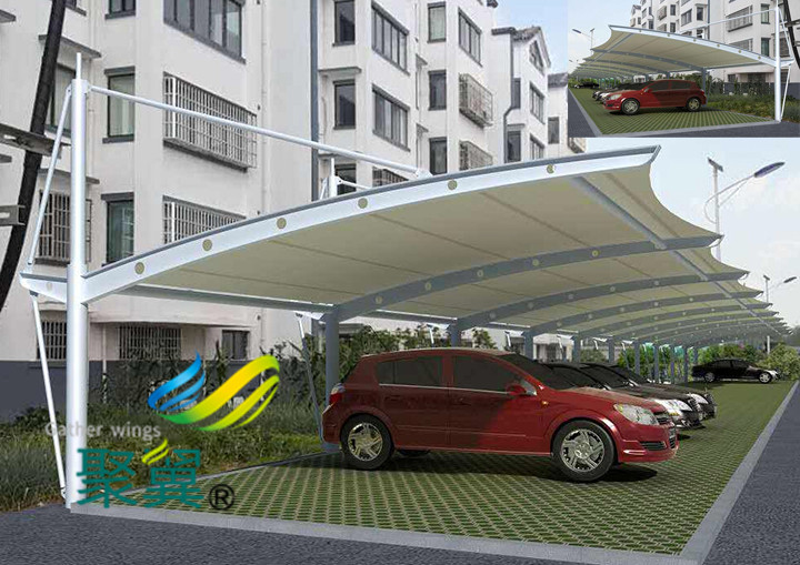 膜結構車棚如何定制|膜結構停車棚制作操作流程