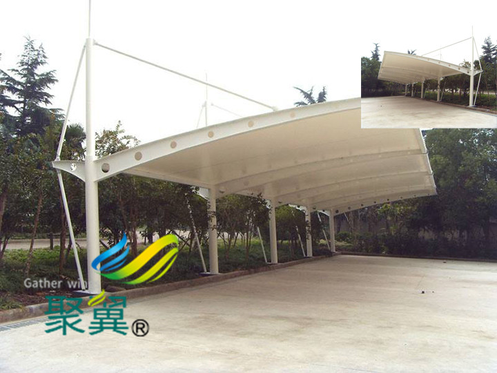  簡析膜結(jié)構(gòu)車棚遮陽篷作用原理|防紫外線面料