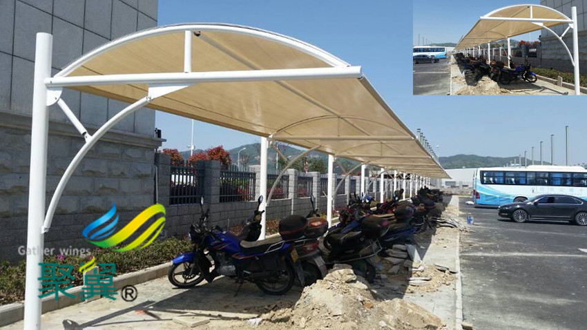 膜結(jié)構(gòu)車棚建筑防火特性|膜材透光性