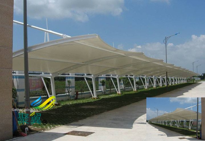 膜結構車棚設計技巧|車棚設計規(guī)格調整