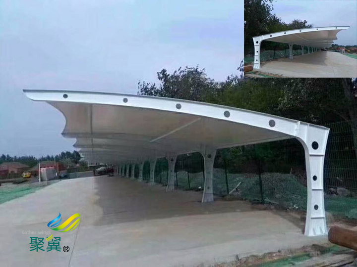 膜結(jié)構(gòu)車棚公共自行車棚優(yōu)勢(shì)|膜結(jié)構(gòu)特點(diǎn)