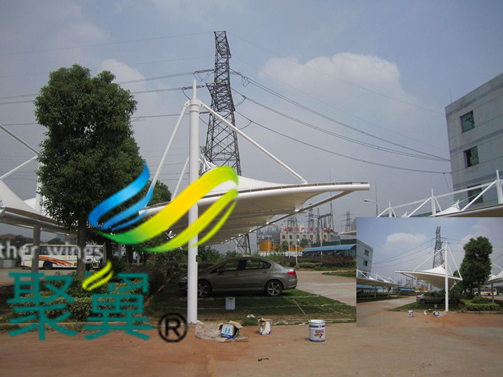 汽車停車棚膜結(jié)構(gòu)工程施工條件|鋼結(jié)構(gòu)安裝