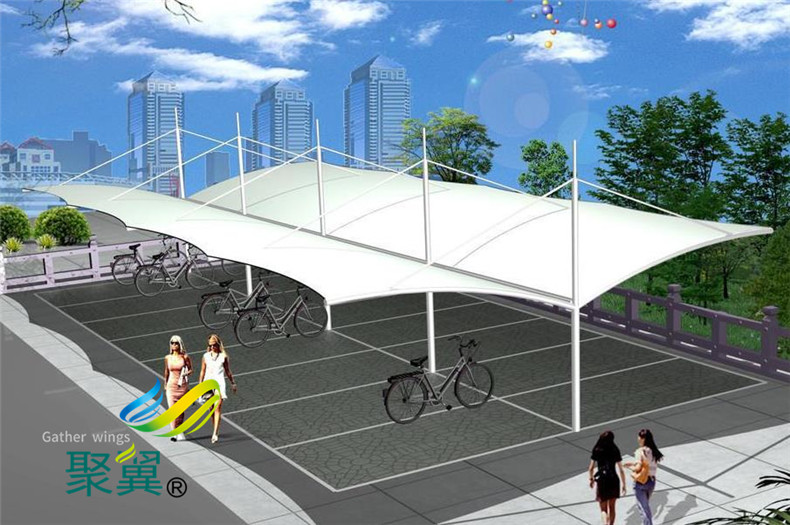 景觀膜結(jié)構(gòu)保修期內(nèi)維護方案|PVC膜材料雨棚