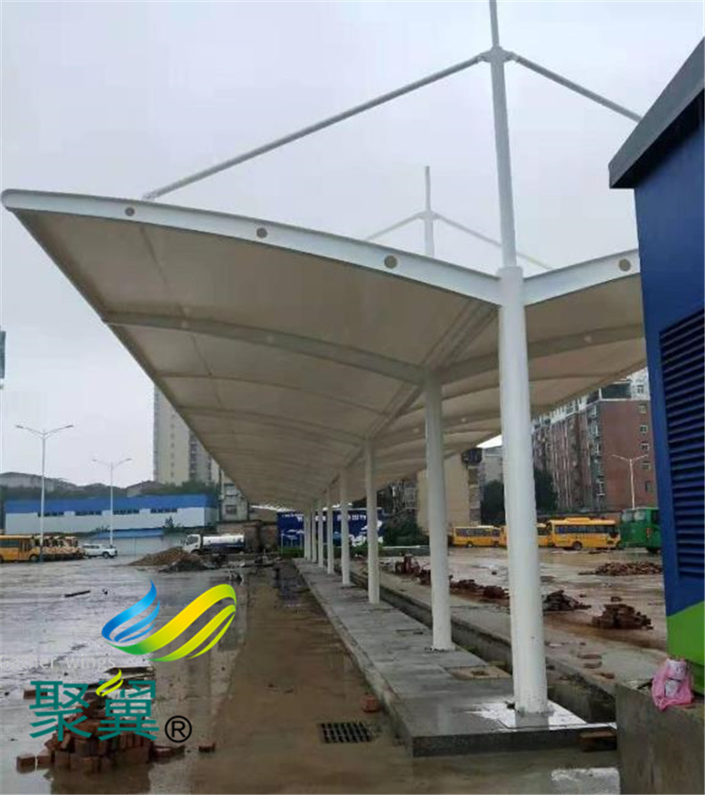 蘇州汽車膜結(jié)構(gòu)車棚雨棚訂做加工安裝|經(jīng)濟性強