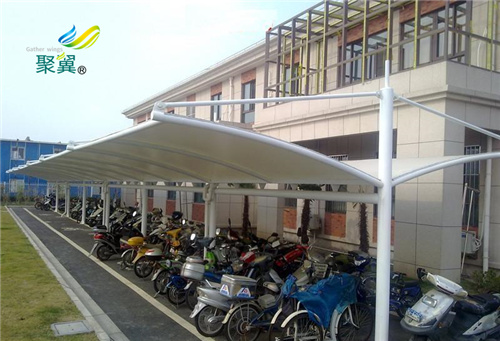 膜結(jié)構車棚充電樁車棚16