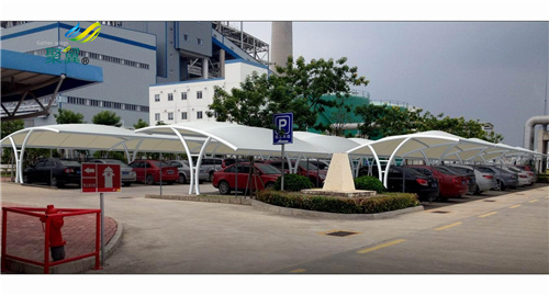 膜結(jié)構車棚充電樁車棚17