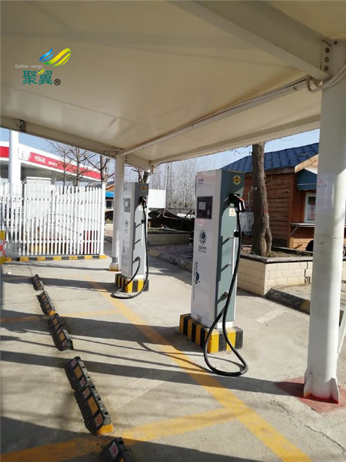 膜結(jié)構(gòu)車棚充電樁車棚47