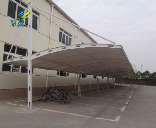 膜結(jié)構(gòu)車棚充電樁車棚02