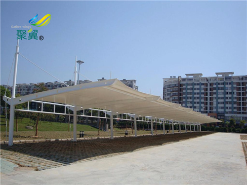 上海張拉膜結(jié)構(gòu)車棚安裝