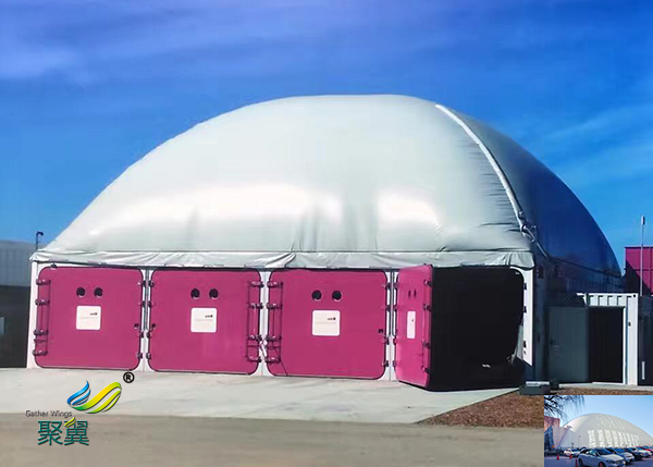 充氣索膜結構建筑工程廠家實例分析