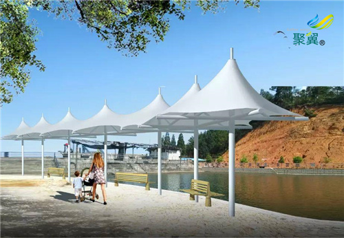 公園膜結(jié)構(gòu)景觀涼亭膜結(jié)構(gòu)特點(diǎn)及保養(yǎng)維修