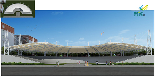 膜結(jié)構(gòu)看臺10